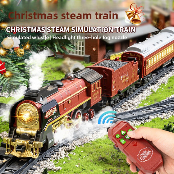 Christmas electric remote control train toy product image 1
