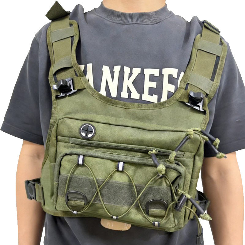 Tactical chest bag Portable outdoor hiking bag