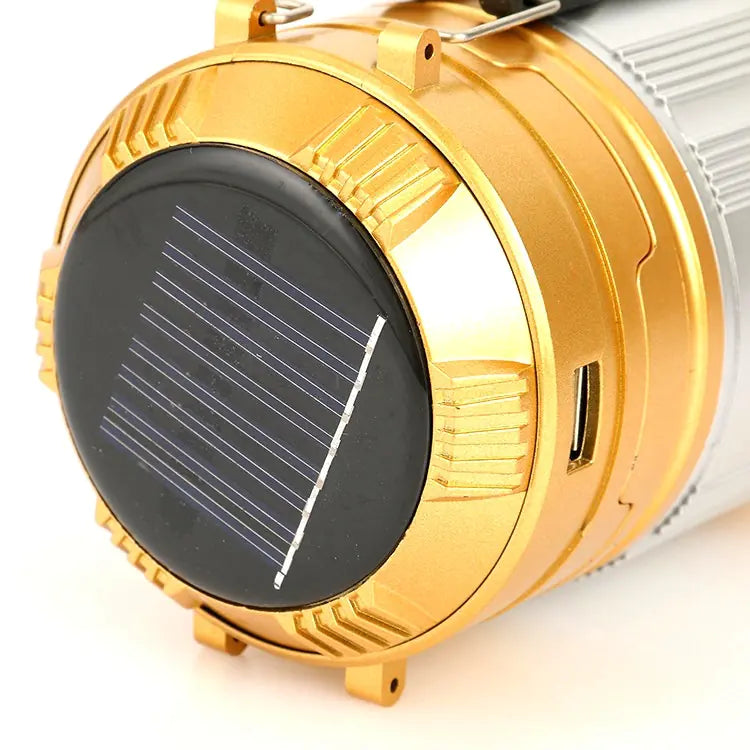 Solar camping lantern light modes
