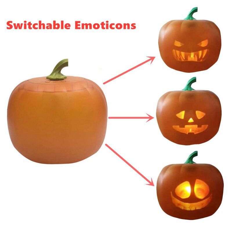 Sunreal Talking Pumpkin Lantern Halloween Projector