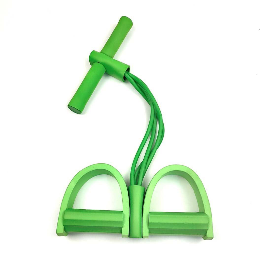 Pedal Tensioner Fitness Set with Elastic Tubes