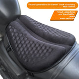 Universal Motorcycle Seat Cover with Shock Absorption and Sun Protection