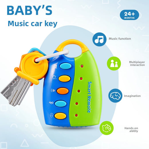 Childrens Educational Toy Car Remote Key with Lights and Music product image 3
