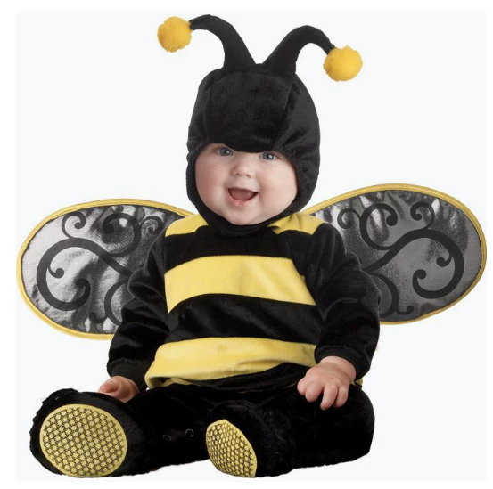 Baby bee costume Halloween dress
