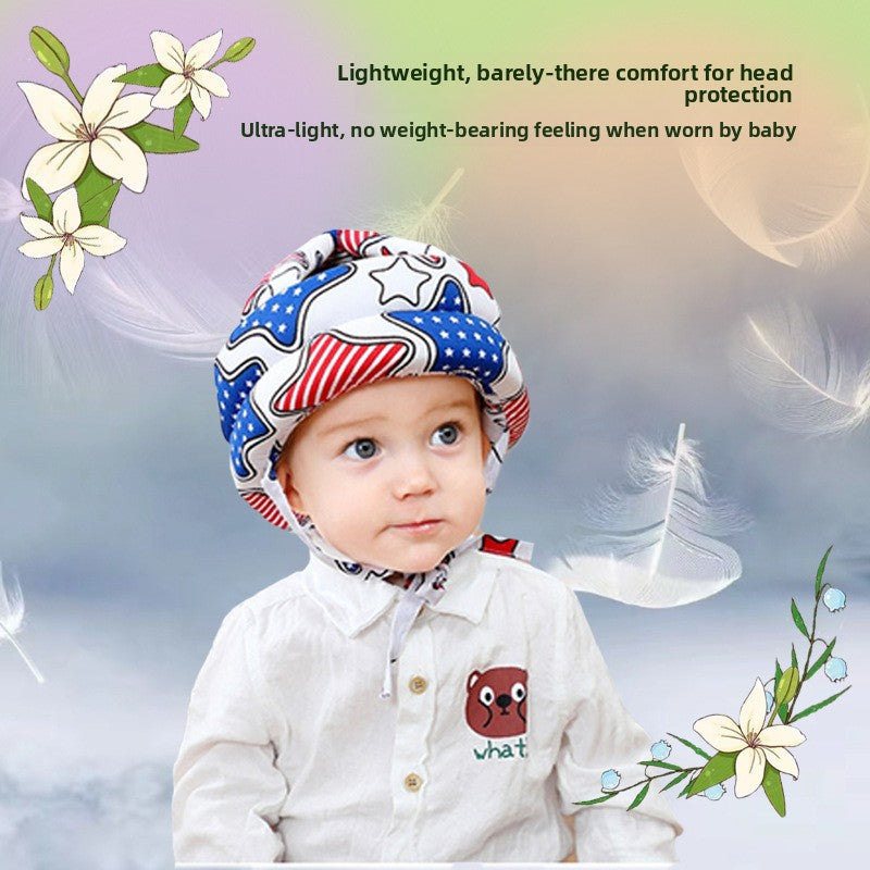 Baby head protector style padded toddler head cushion backpack