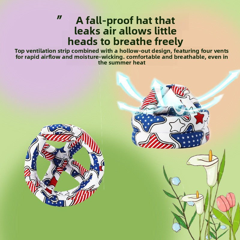 Baby head protector style padded toddler head cushion backpack, photo 4