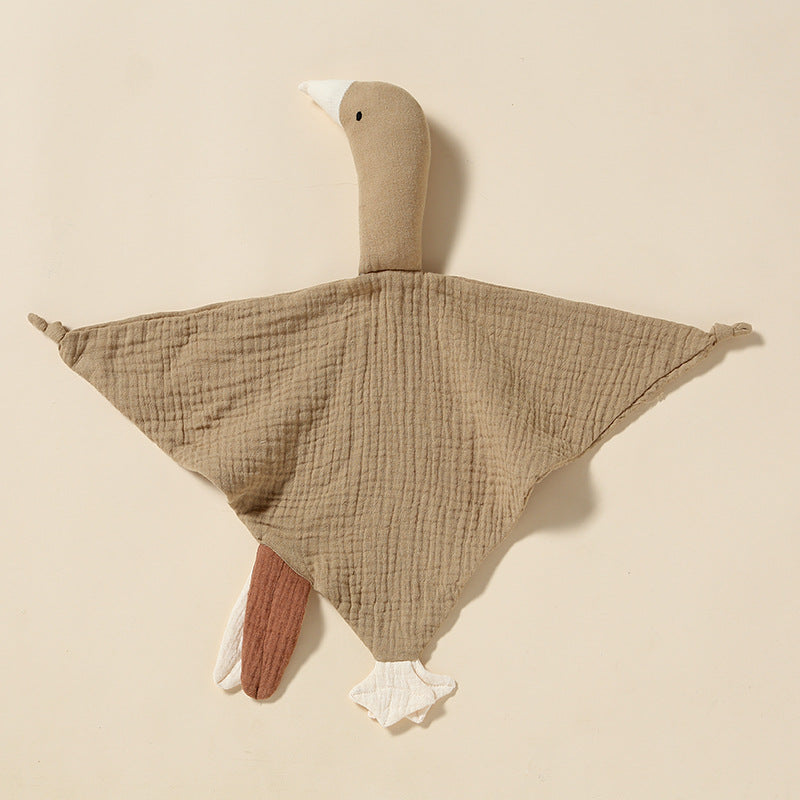 Baby lovey plush doll, goose design, photo 3