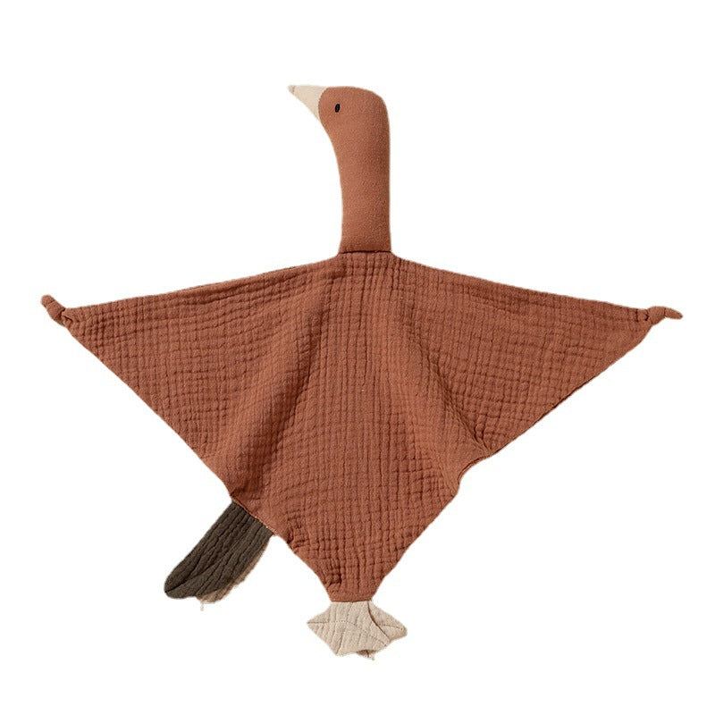 Baby lovey plush doll, goose design, photo 5