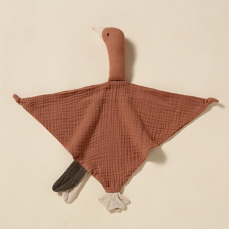 Baby lovey plush doll, goose design, photo 6