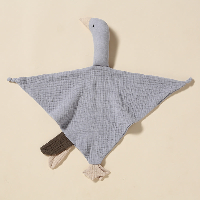 Baby lovey plush doll, goose design, photo 8