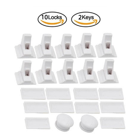 Baby proof cabinet locks, child safety cabinet and drawer lock, photo 6