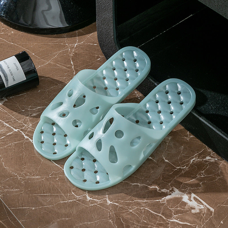 Perforated Quick-Dry Bathroom Slippers