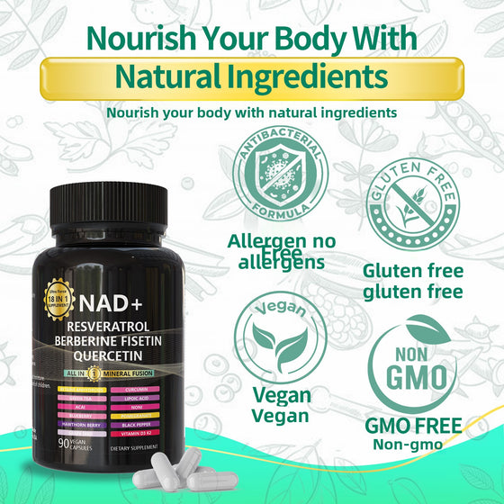 NAD Supplement Capsules Nutritional Support product image 4
