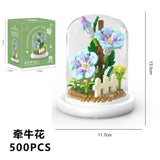 Eternal Flower Bouquet Building Block Set, full view