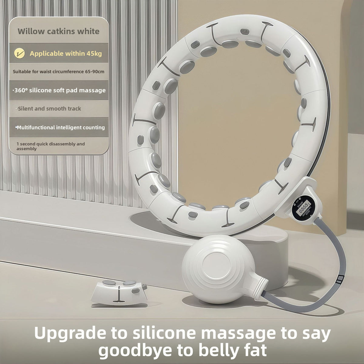 Adjustable Smart Hula Hoop with Digital Counter