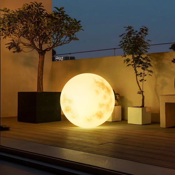 Solar Powered Moon Landscape Lamp Garden & Outdoor product image 2