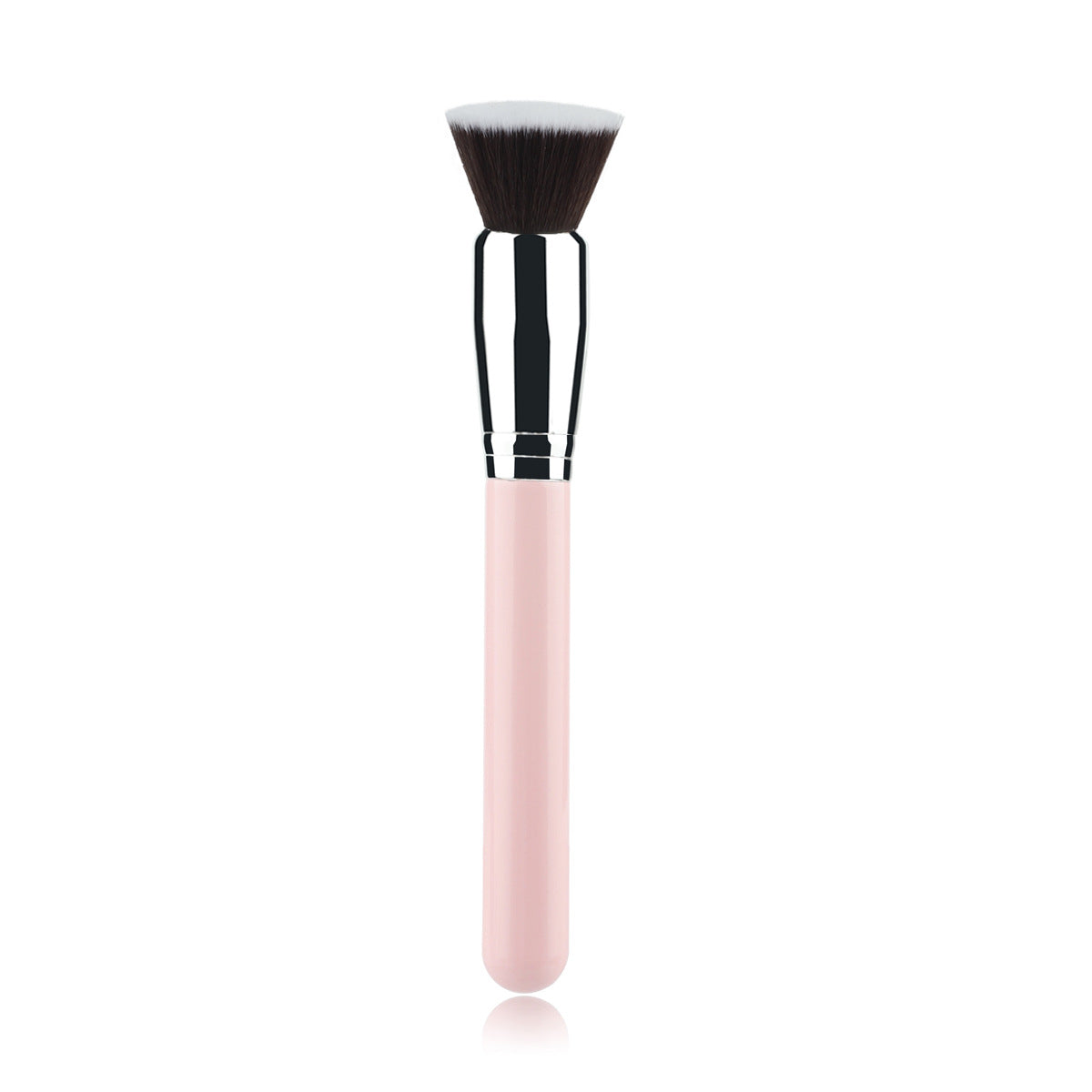 Makeup brush being used for application