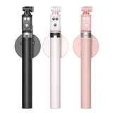 Telescopic Bluetooth Selfie Stick with Tripod and Fill Light
