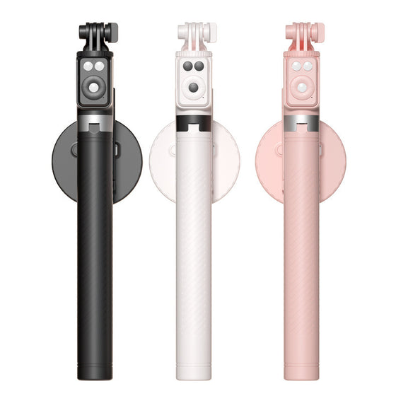 Telescopic Bluetooth Selfie Stick with Tripod and Fill Light Phone Accessories product image 1