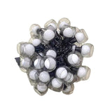 Tent canopy ambiance string lights for weddings