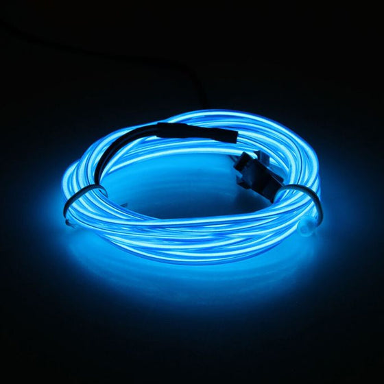 Adhesive backing on the LED strip light