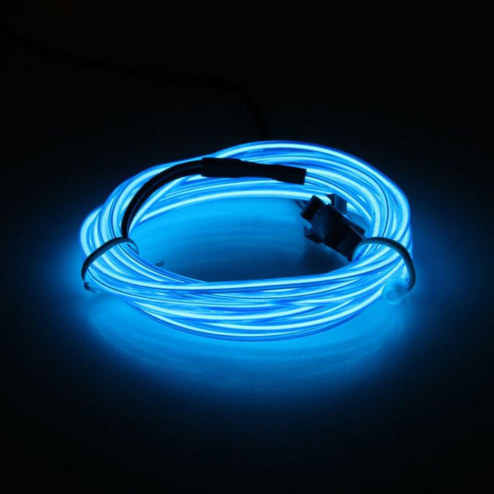 Adhesive backing on the LED strip light