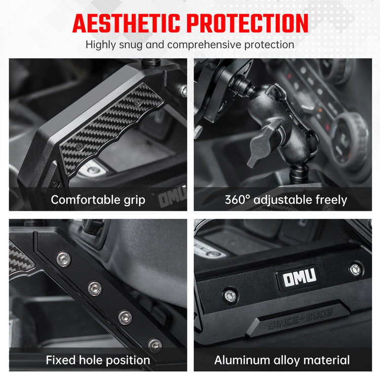 Bronco grab handle phone mount packaging contents