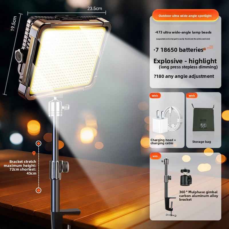 Rechargeable lighting lamps, street lamps, night market lamps