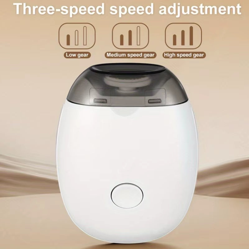 Electric Nail Trimmer Rechargeable Pain-Free Technology Automatic Fingernail & Toenail Clipper with LED Light Grinding Head Port