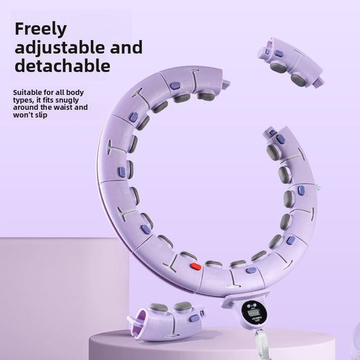 Magnetic beauty waist hula hoop