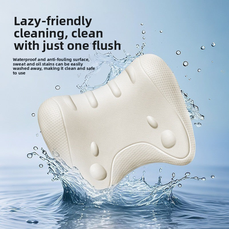 U-Shaped Cervical Massage Pillow with Acupressure Relief