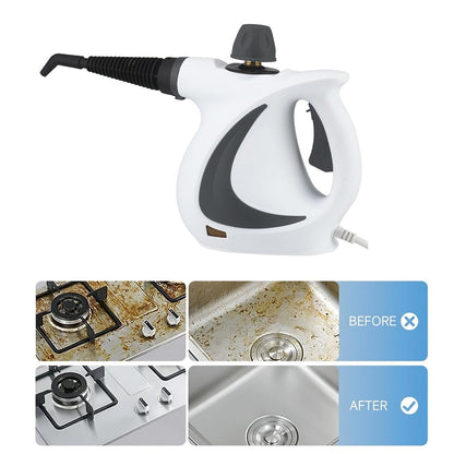 Handheld Steam Cleaner with 12 Accessories Multipurpose Home