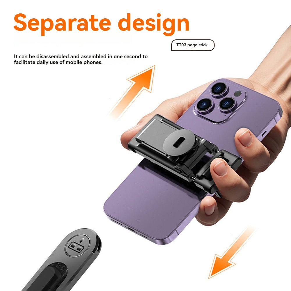 Selfie stick tripod folded compact size