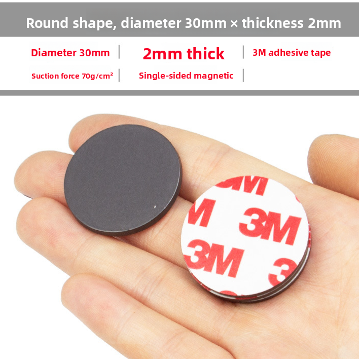 3m Magnetic Stickers with Adhesive Backing