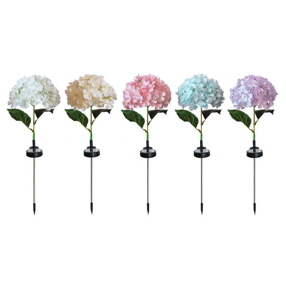 Solar Powered Hydrangea Garden Stake Lights Garden & Outdoor product image 5
