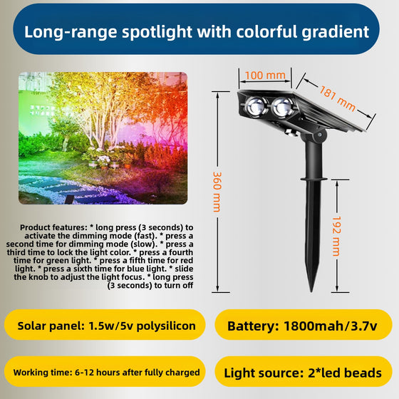 Solar Powered Color Changing Outdoor Lawn Light Outdoor & Pond Lighting product image 6