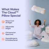 Ergonomic Memory Foam Butterfly Pillow
