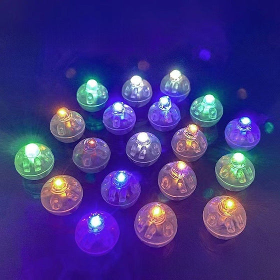 super small colorful ball lamp flash lamp small ball lamp battery product image 4