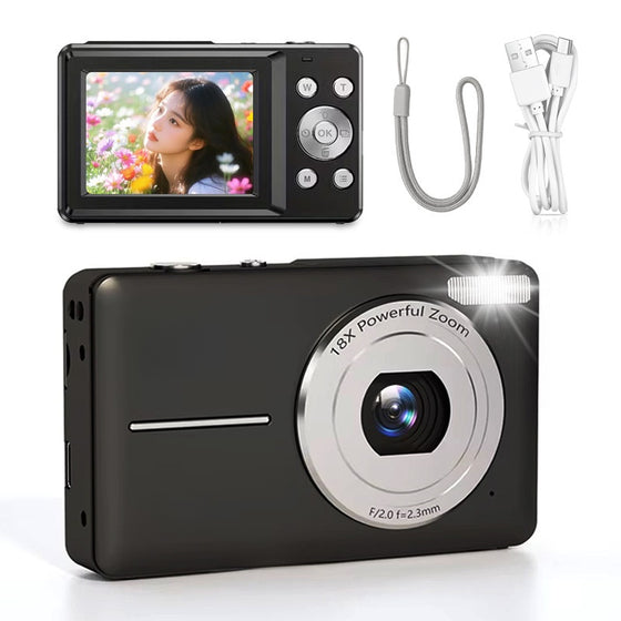 HD 4K Digital Camera with 18x Zoom Camera & Photography product image 6