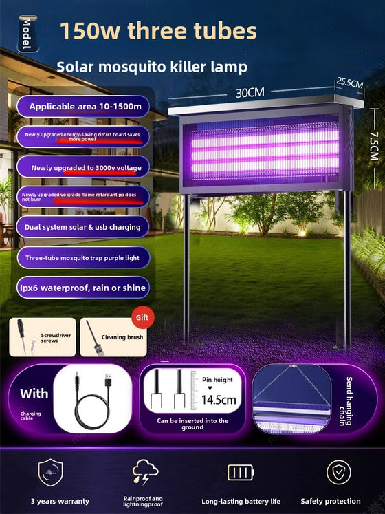 Solar Outdoor Mosquito Killer Lamp Pest & Animal Control product image 6