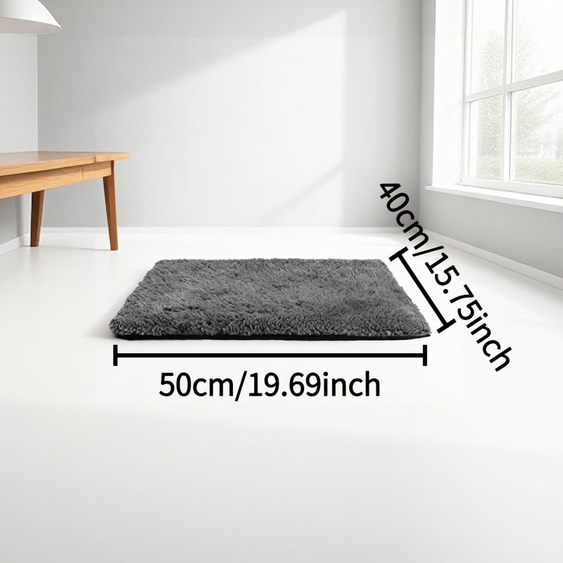 Self-heating and warming cat mat