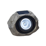 Outdoor realistic stone lanterns in outdoor garden