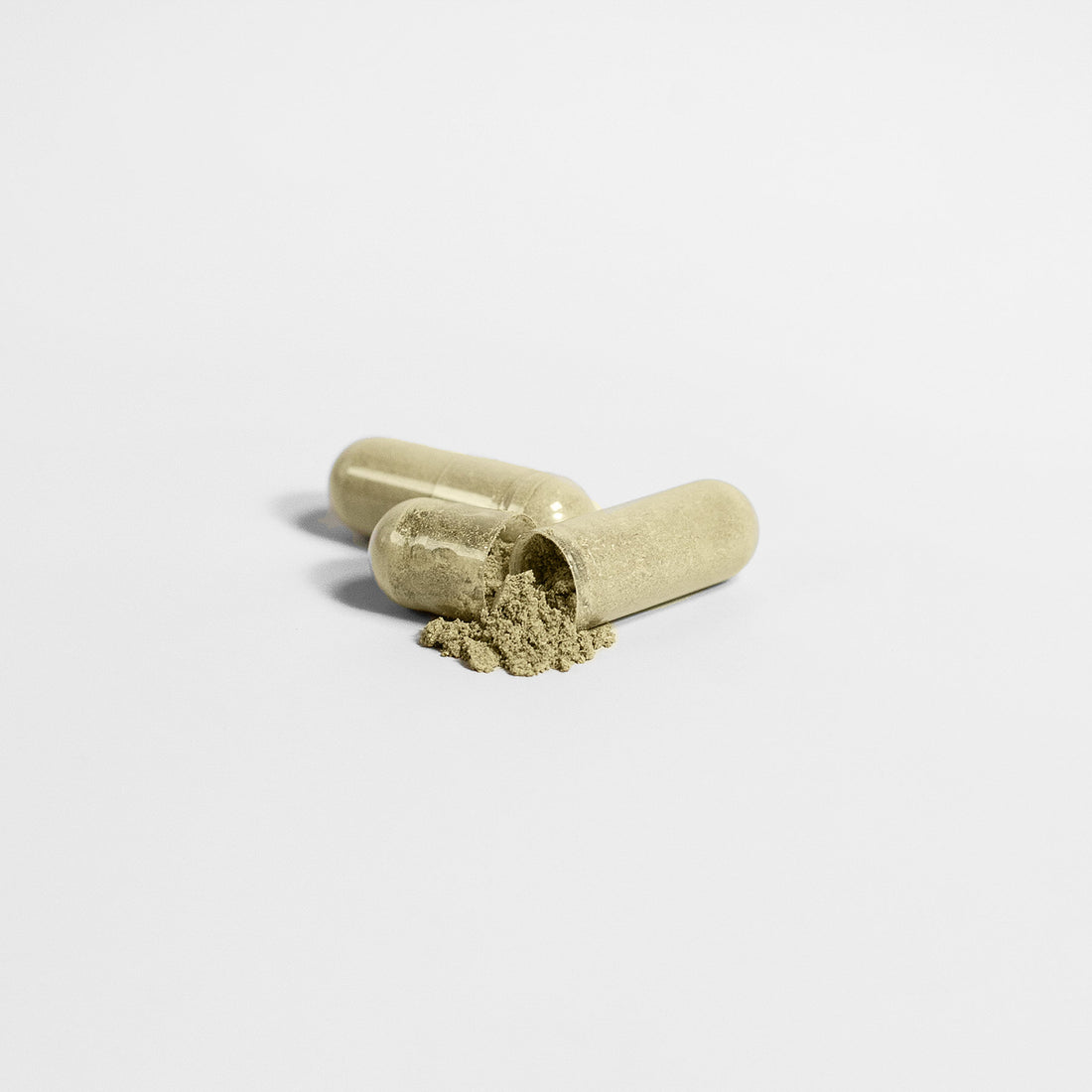 Hair skin nails supplement capsules close up