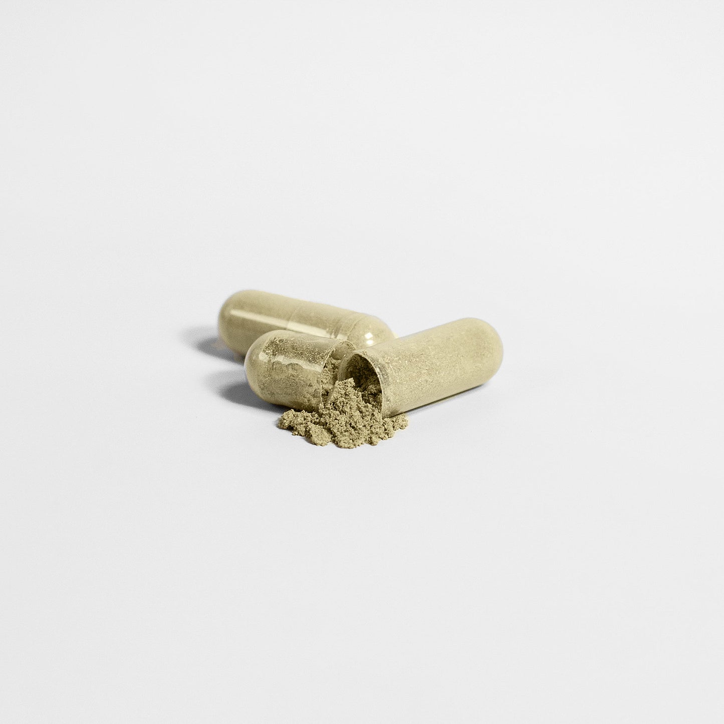 Hair skin nails supplement capsules close up
