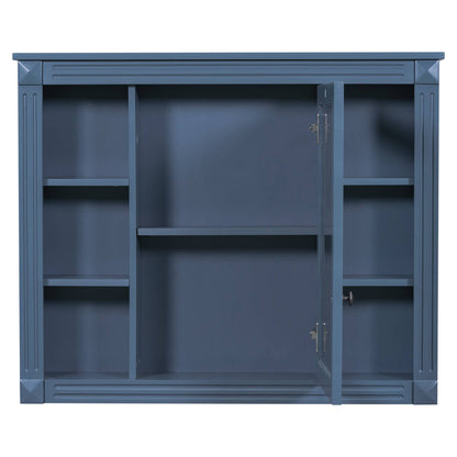 Modern Wall Mounted Bathroom Mirror Storage Cabinet1