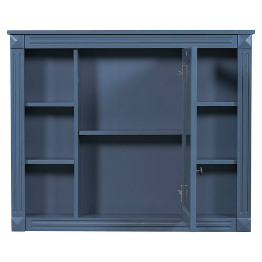 Modern Wall Mounted Bathroom Mirror Storage Cabinet1