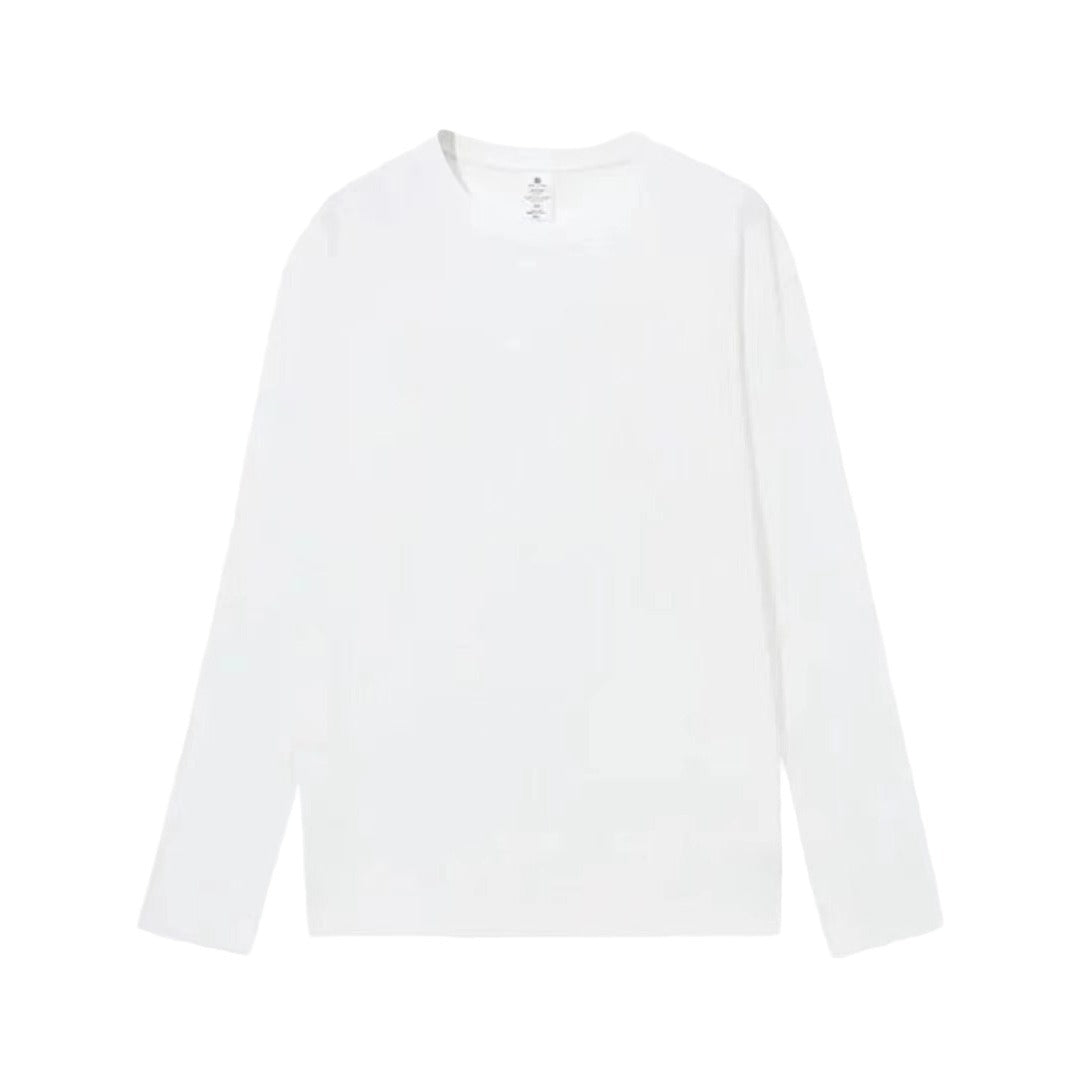 Men's cotton long-sleeved T-shirt