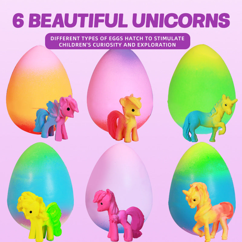 Unicorn Hatching Egg Expansion Toy for Kids