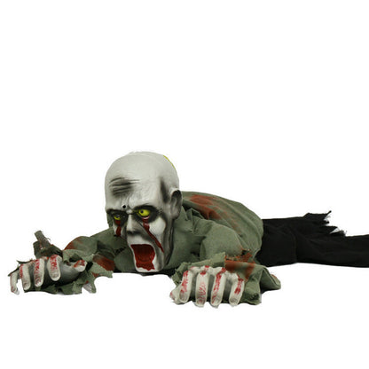 Voice Controlled Glowing Crawling Ghost Decoration