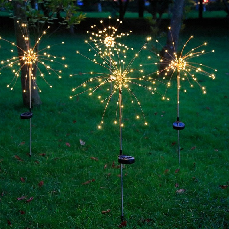 Solar Powered LED Flower Garden Light